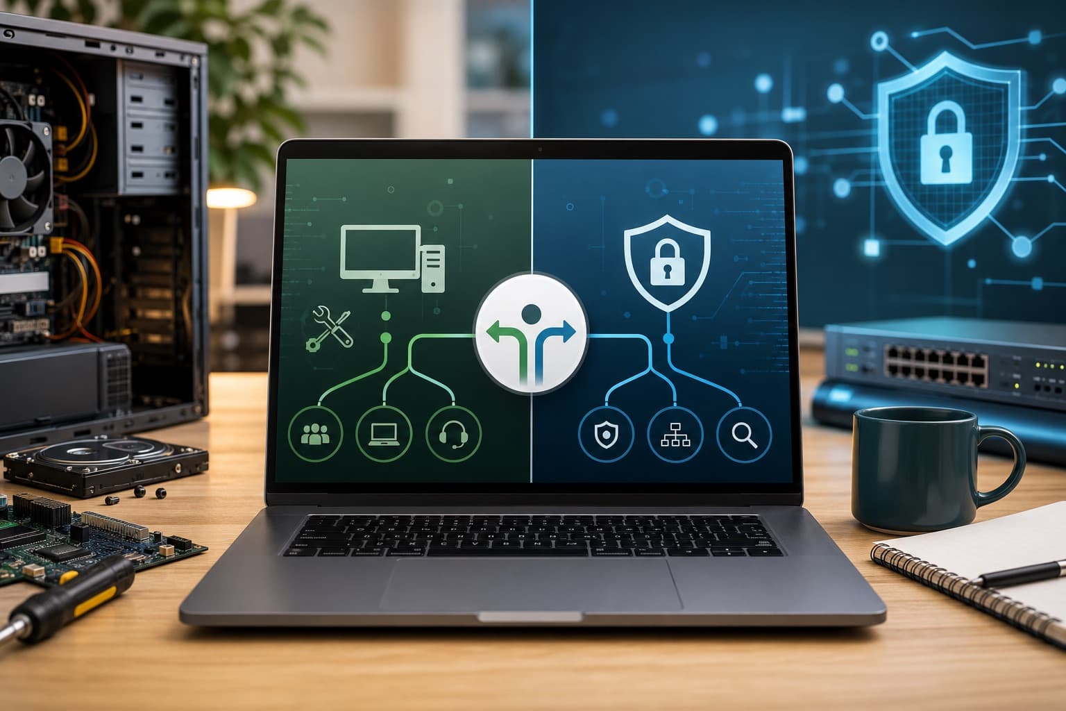 CompTIA A+ vs Security+ certification decision guide for IT career paths