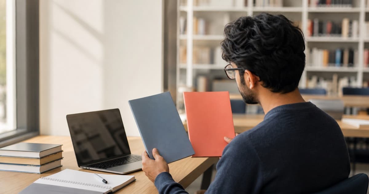 Student comparing TOEFL and IELTS English proficiency test options