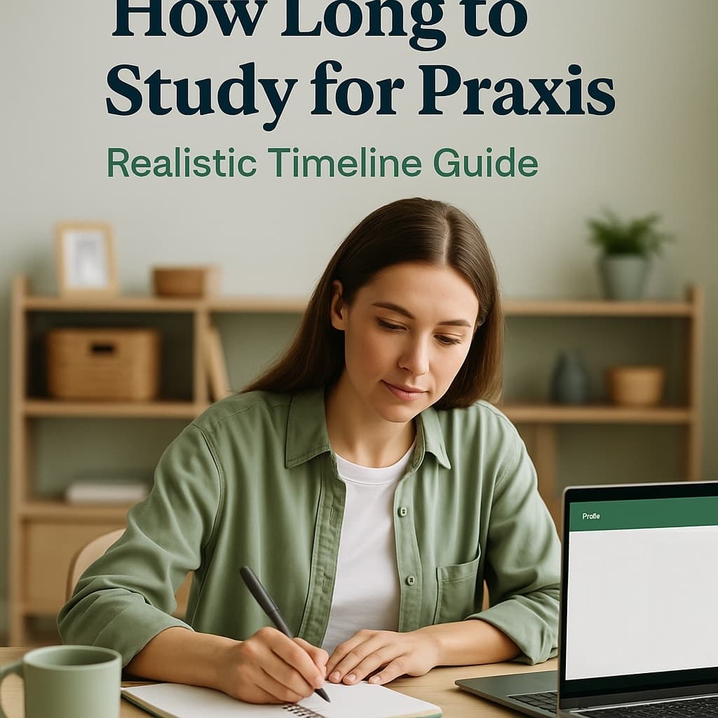 How Long Does It Take to Study for the Praxis? (Realistic Timeline)
