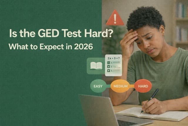Is the GED Test Hard? What to Expect in 2026