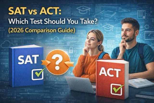 SAT vs ACT: Which Test Should You Take? (2026 Comparison Guide)