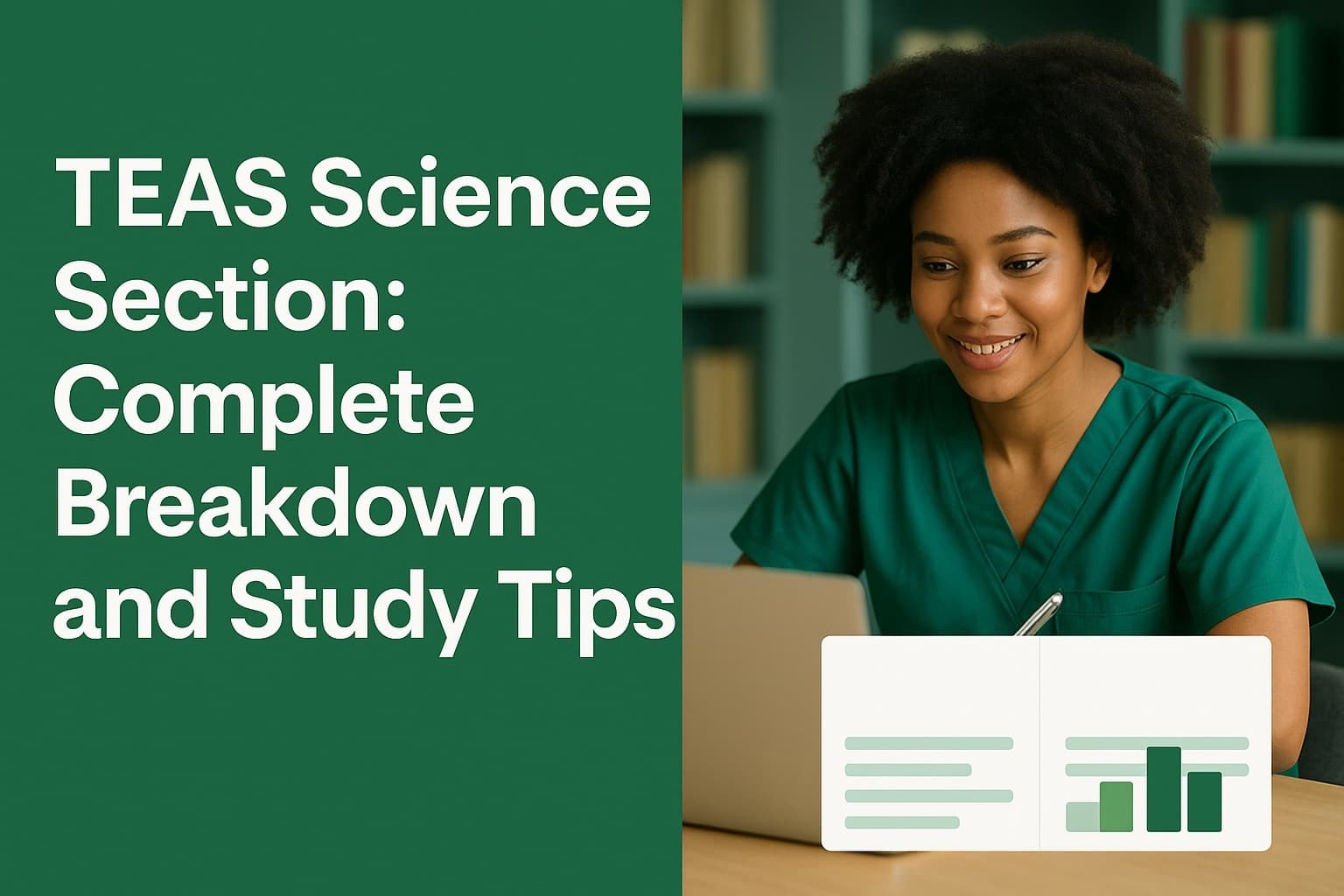 TEAS science section study guide covering anatomy, physiology, biology, and chemistry