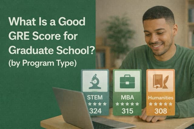 What Is a Good GRE Score for Graduate School? (Complete Guide by Program Type)