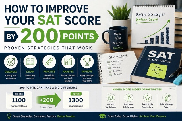 How to Improve Your SAT Score by 200 Points: Proven Strategies ...